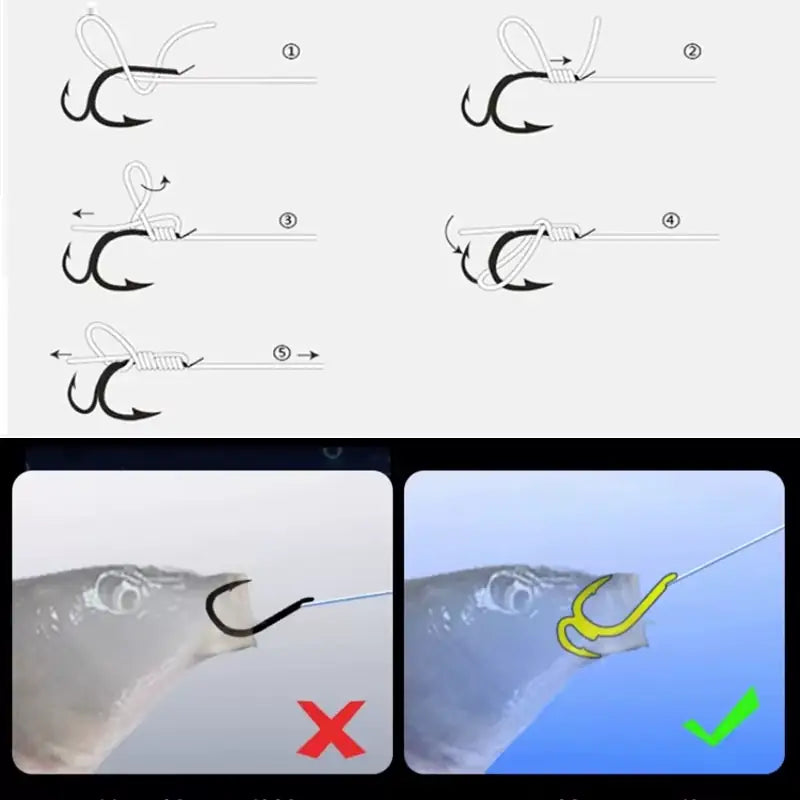 Fishing Hook Sea Fishing 10Pcs
