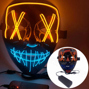 Z_EL Halloween Colorful Mask Dance Equipment