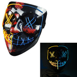Z_EL Halloween Colorful Mask Dance Equipment