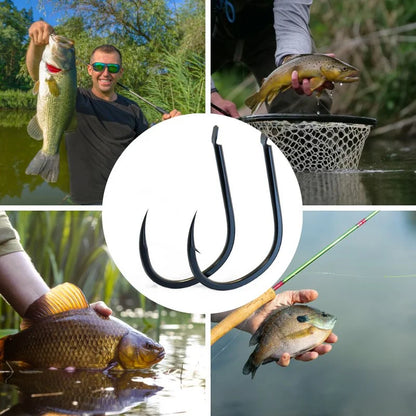 Barbed & Barbless Fishing Hooks