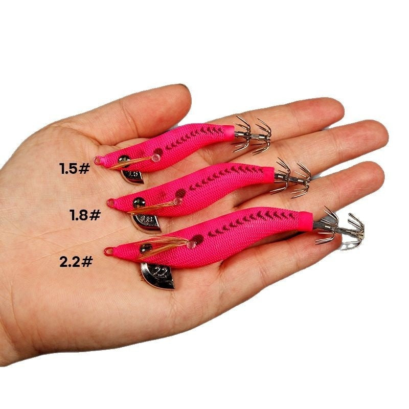 Wooden Shrimp Fishing Lure