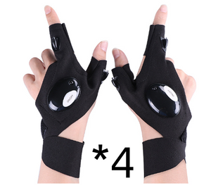 C_LED Gloves with Waterproof Lights