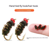 Hair Hook Worm Hook With White Mouth Bait