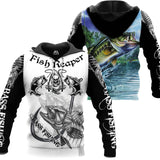 Men's Sweatshirt Fishing Luya Sea Fishing Series Hooded Pullover Sweater