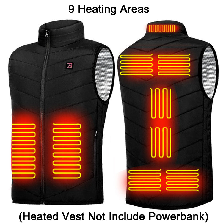 Heating Areas Heated Vest