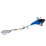 Lead fish-shaped lure rotating sequin lure