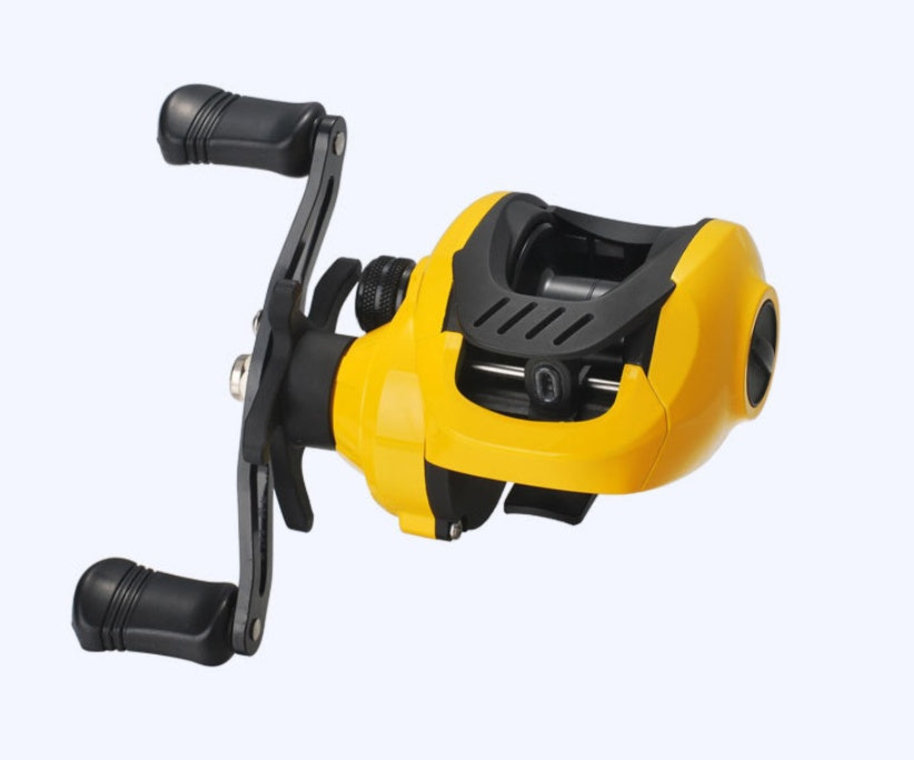 Small Yellow Water Drop Wheel Luya Wheel Fishing Reel