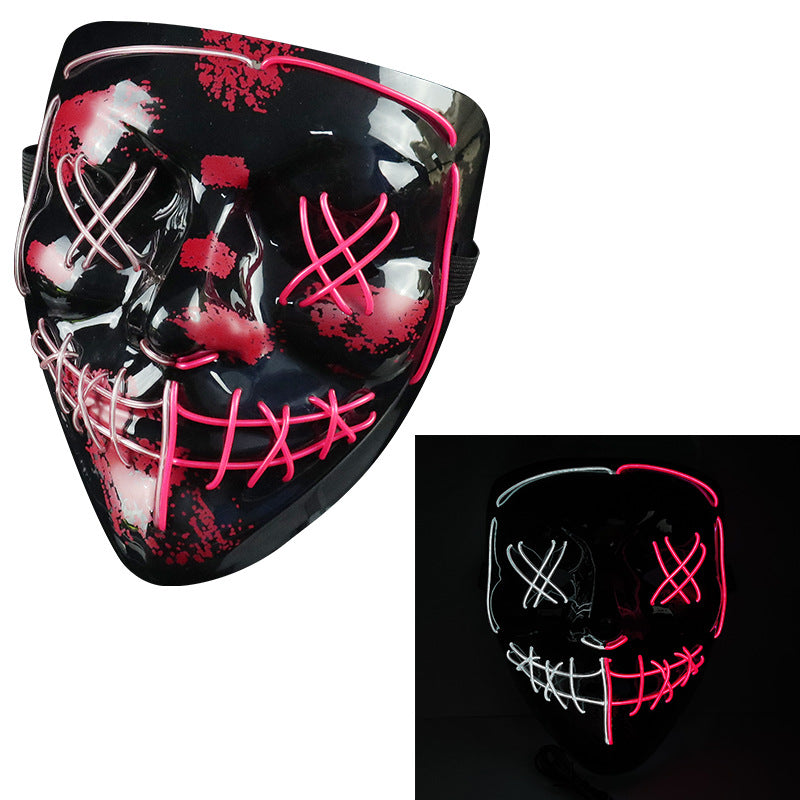 Z_EL Halloween Colorful Mask Dance Equipment