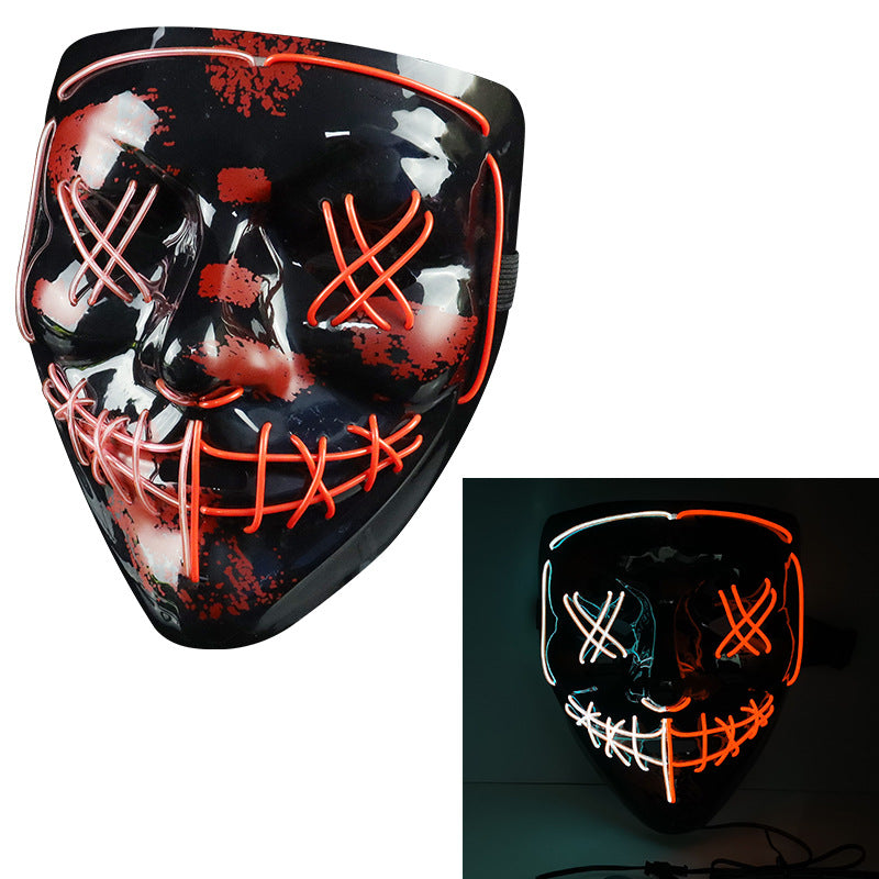 Z_EL Halloween Colorful Mask Dance Equipment