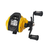 Small Yellow Water Drop Wheel Luya Wheel Fishing Reel