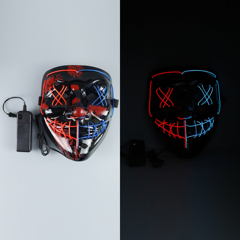Z_EL Halloween Colorful Mask Dance Equipment