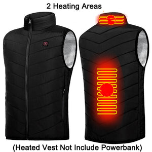 Heating Areas Heated Vest