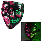 Z_EL Halloween Colorful Mask Dance Equipment