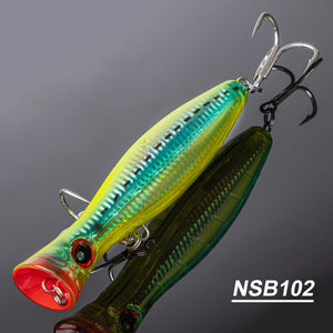 Floating Fishing Lures - Topwater Wobbler