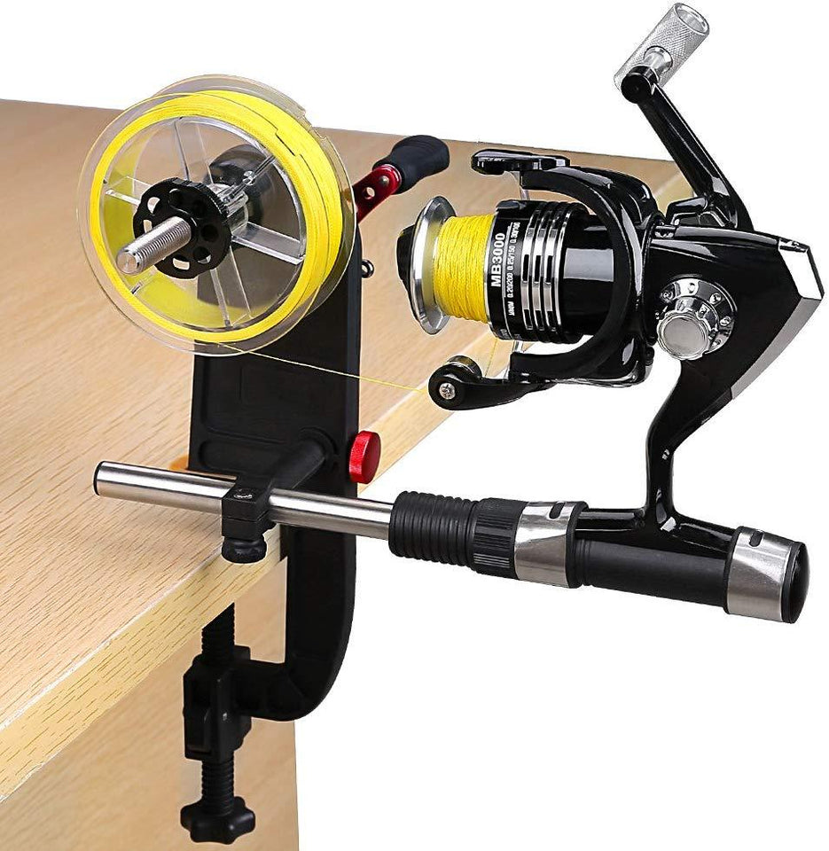 b-Portable Fishing Line Winder Spooler