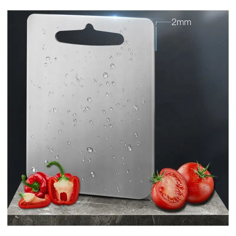 Double-Sided Titanium Camping Cutting Board