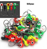 ColorHook™ 5-Color Fishing Hooks Bulk Set