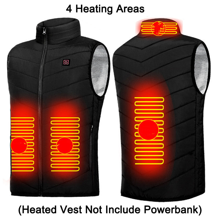 Heating Areas Heated Vest