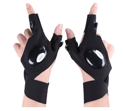 C_LED Gloves with Waterproof Lights