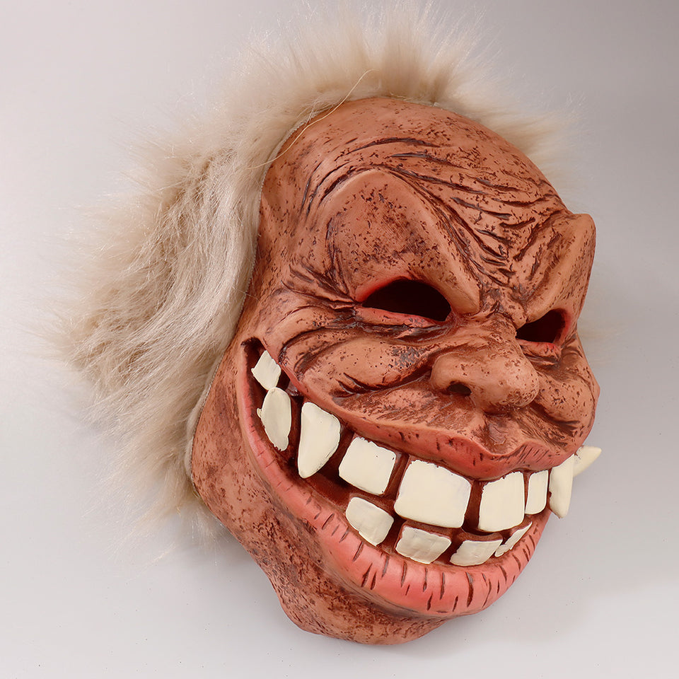 Z_Funny Old Man Mask With Buck Teeth