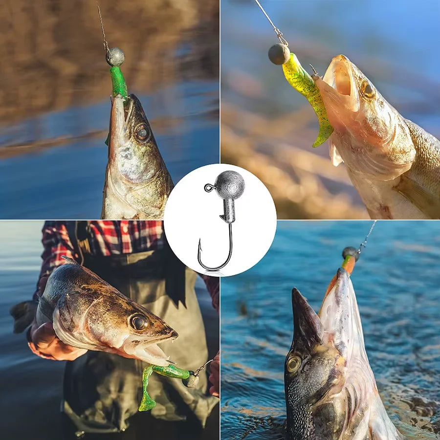 Lead Hook Lua Soft Round Crank Fishing Tackle