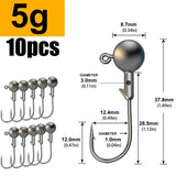 Lead Hook Lua Soft Round Crank Fishing Tackle
