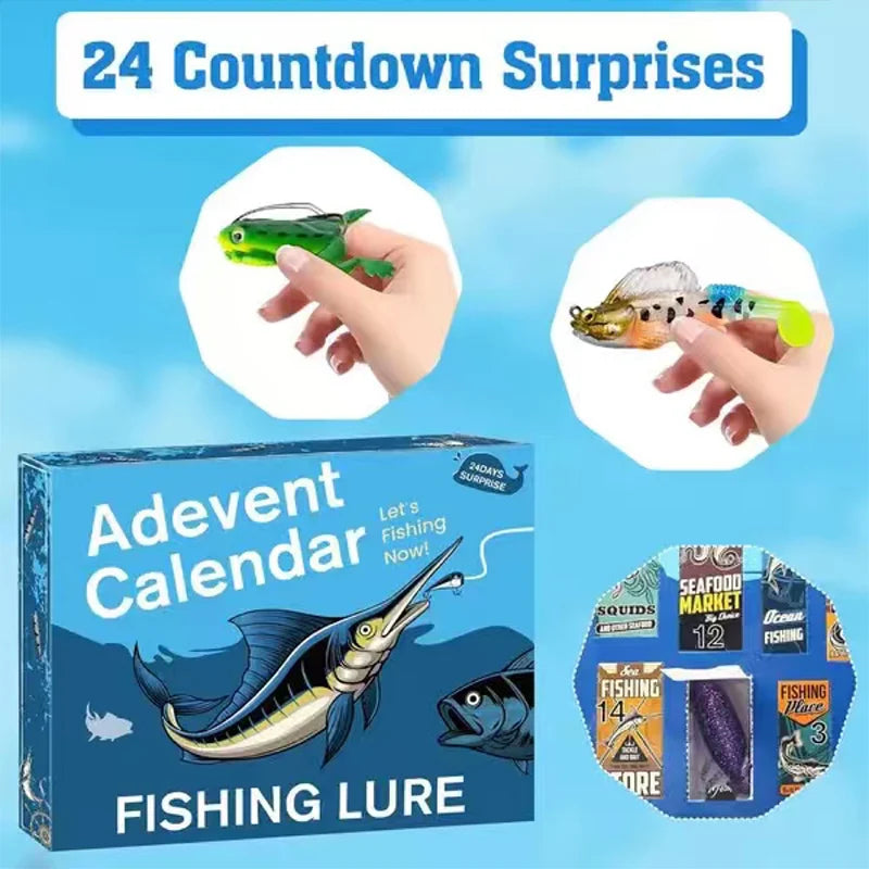 Fishing Advent Calendar Christmas