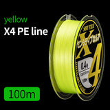Long-throw PE Line Vigorously Braided Fishing Line