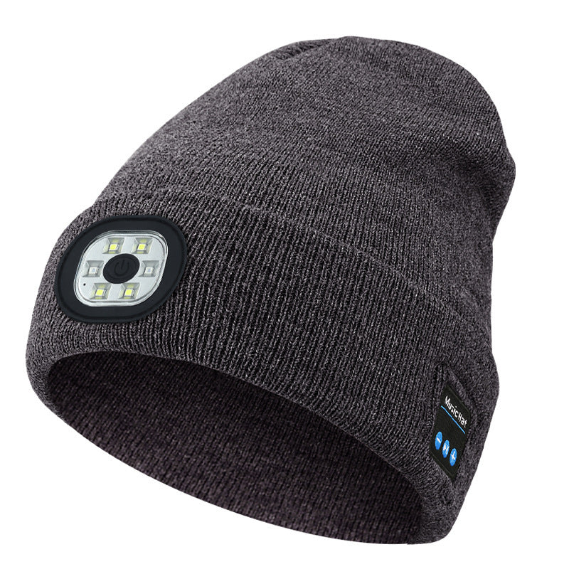LED Rechargeable Knit Hat