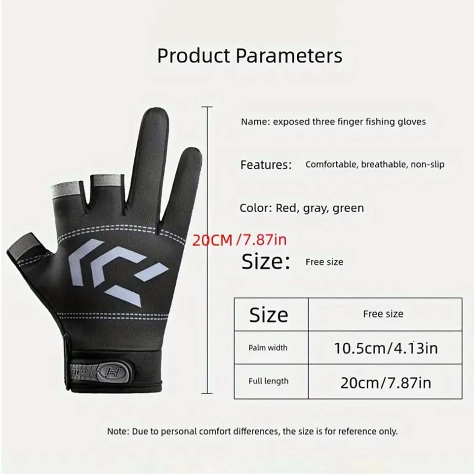 Non-slip Fishing Gloves