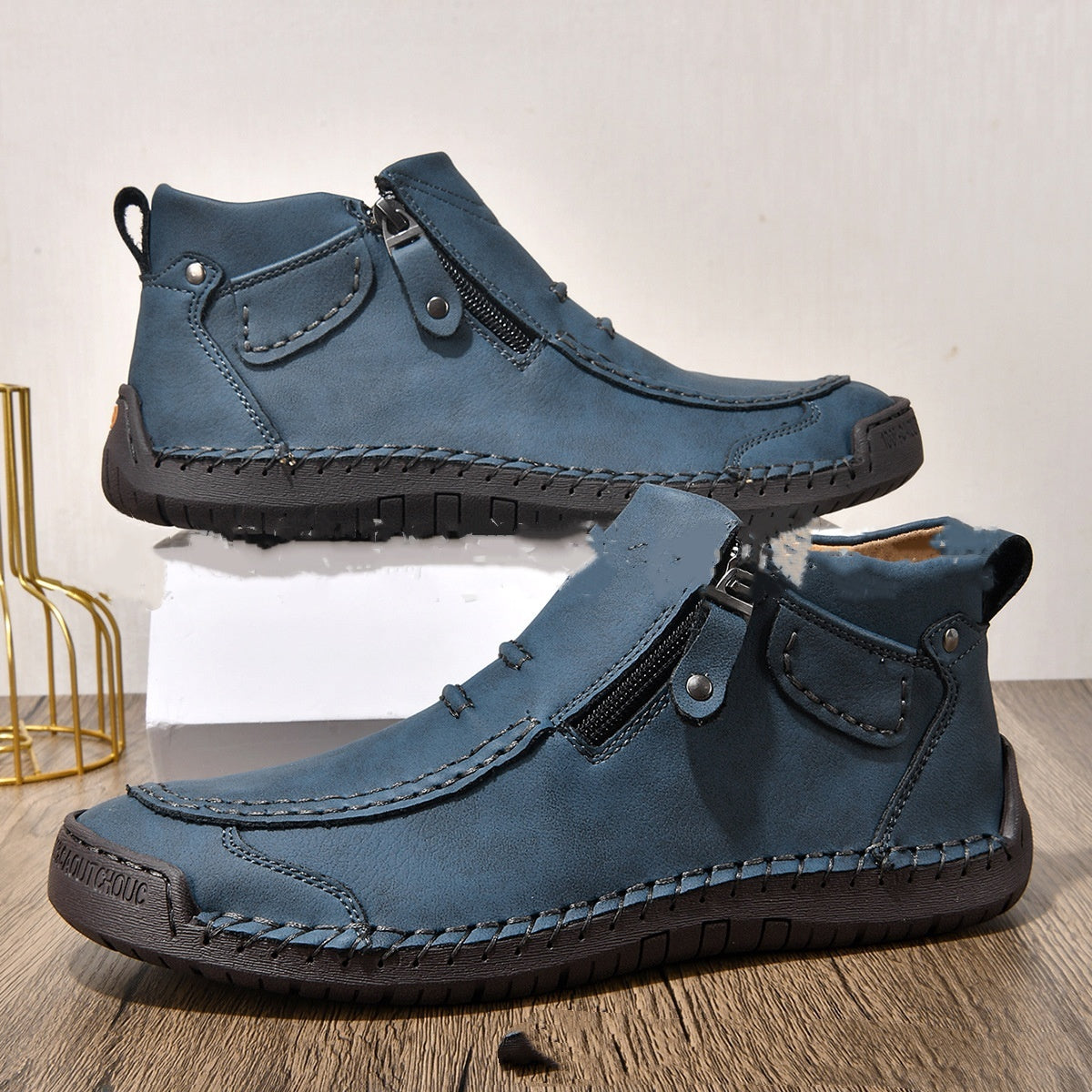 Mid-top Cross-border Martin Boots Vintage Men's