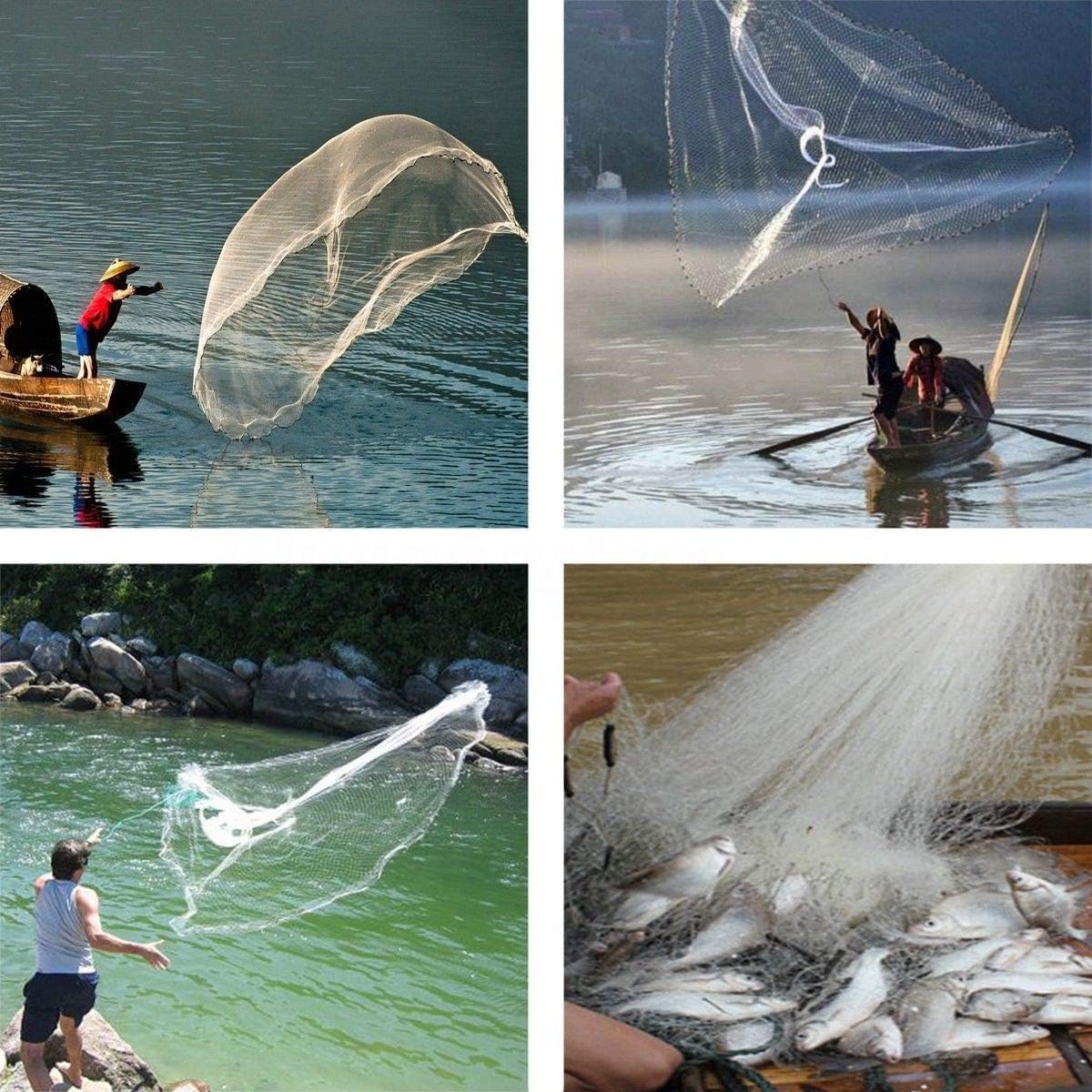 Saltwater Fishing Cast Net