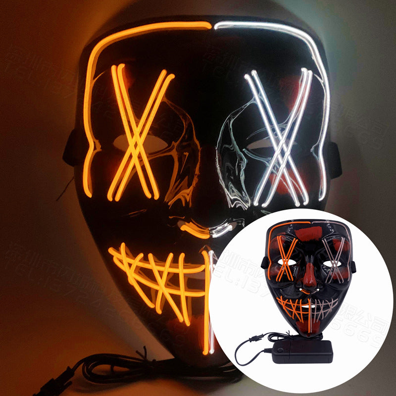 Z_EL Halloween Colorful Mask Dance Equipment