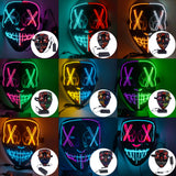 Z_EL Halloween Colorful Mask Dance Equipment