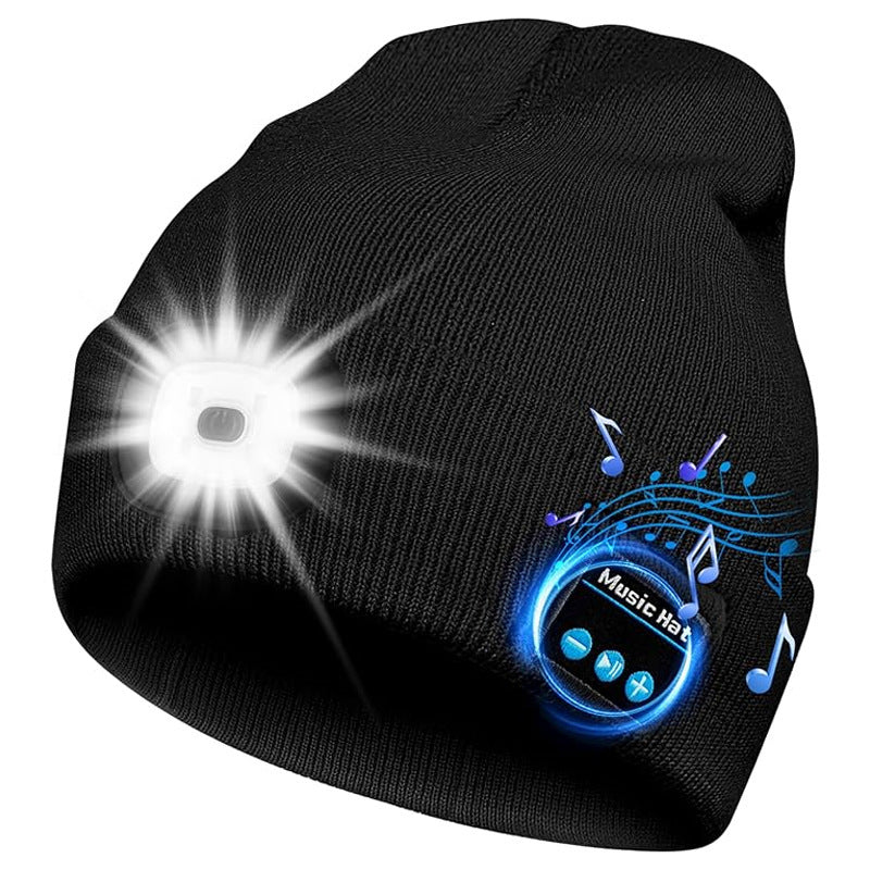 LED Rechargeable Knit Hat