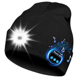 LED Rechargeable Knit Hat