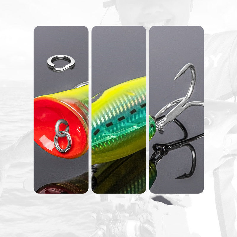 Floating Fishing Lures - Topwater Wobbler