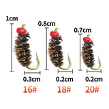 Hair Hook Worm Hook With White Mouth Bait