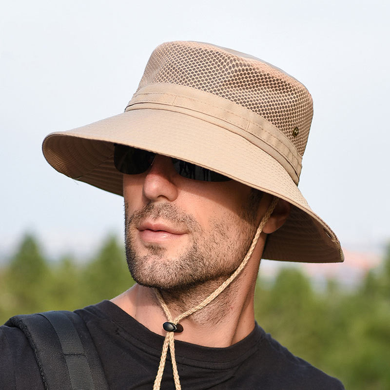 Men's Outdoor Foldable Sun Fishing Hat