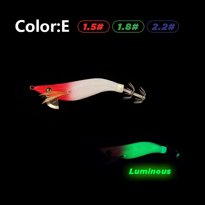 Wooden Shrimp Fishing Lure