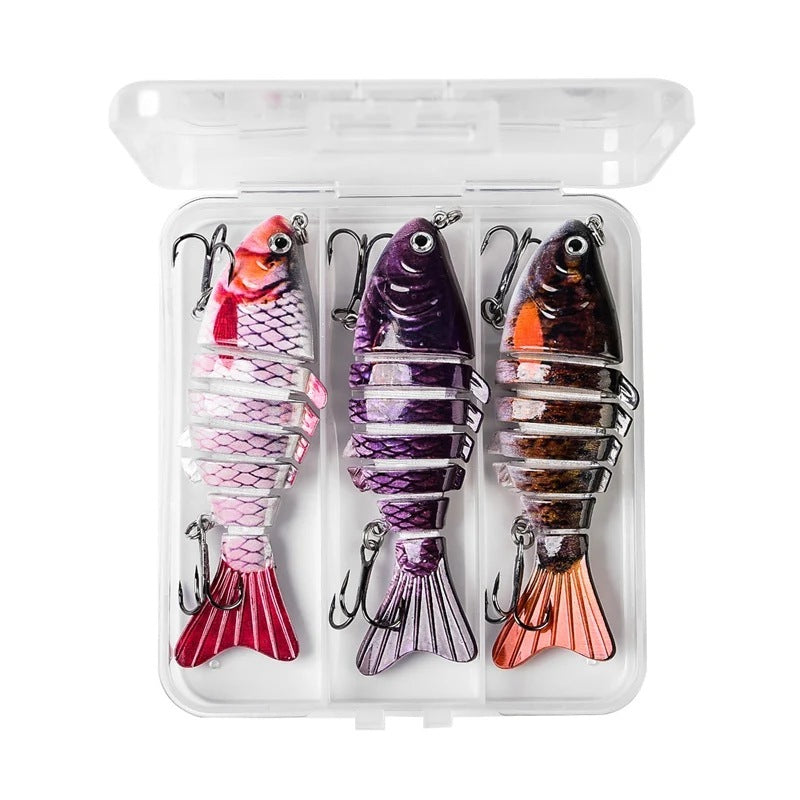 3 PCS Multi-Section Fish Lure Set