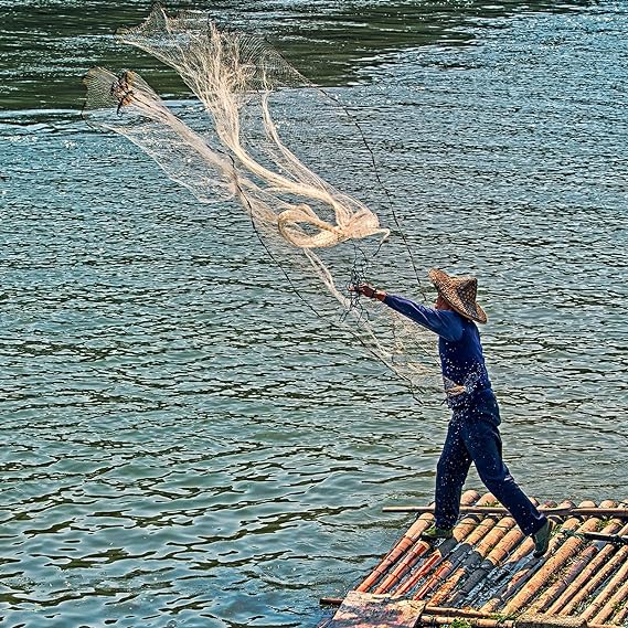 Saltwater Fishing Cast Net