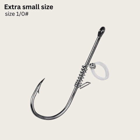Live Fish Hook on Shrimp Back