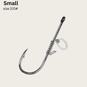 Live Fish Hook on Shrimp Back
