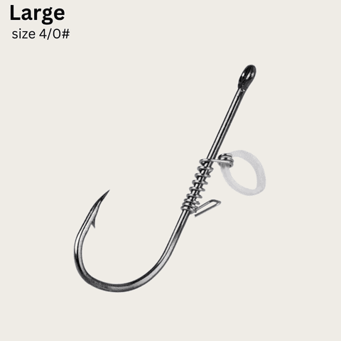 Live Fish Hook on Shrimp Back