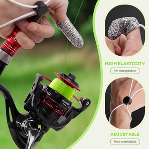 Luya single-finger non-slip fishing glove designed for precise long-distance casting and professional hand protection.