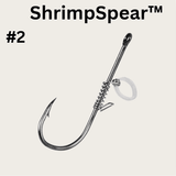 Live Fish Hook on Shrimp Back
