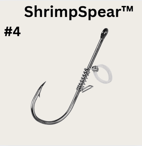 Live Fish Hook on Shrimp Back