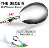 Spinning Sequin Lure