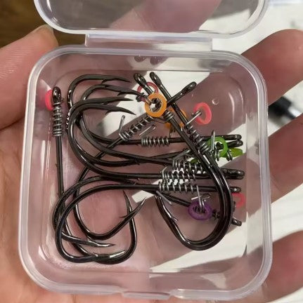 Live Fish Hook on Shrimp Back